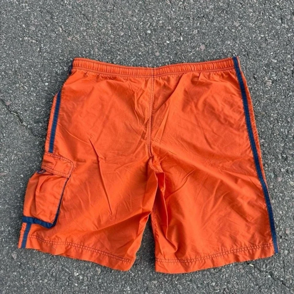 Vintage Nike orange and blue shorts Size L‎